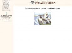 Screenshot der Domain edition-pro-arte.de