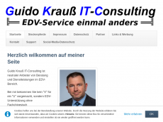 Screenshot der Domain edv-krauss.de