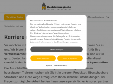 Screenshot der Domain eine-perle-im-versicherungsmarkt.de
