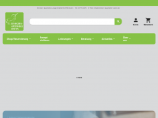 Screenshot der Domain einhorn-apotheke-osten.de
