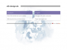 Screenshot der Domain elli-design.de