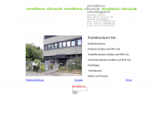 Screenshot der Domain endlosdruck-stuttgart.de
