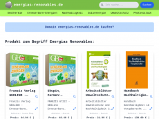 Screenshot der Domain energias-renovables.de