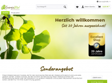 Screenshot der Domain energiavital-shop.de