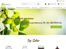 Screenshot der Domain energiavitalshop.de