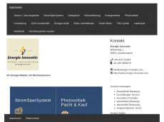 Screenshot der Domain energie-innovativ.com