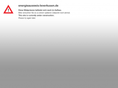 Screenshot der Domain energieausweis-leverkusen.de