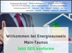 Screenshot der Domain energieausweis-main-taunus.de