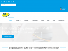 Screenshot der Domain ep-electronicprint.de