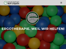 Screenshot der Domain ergotherapie-klixbuell.de