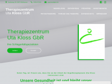 Screenshot der Domain ergotherapie-kloss.de