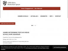 Screenshot der Domain esr-speyer.de