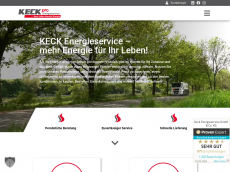 Screenshot der Domain esso-vertretung-keck.de
