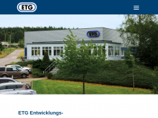 Screenshot der Domain etg-ilmenau.de