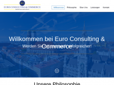 Screenshot der Domain euroconsultingonline.de