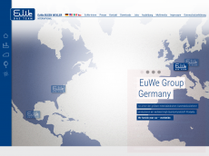 Screenshot der Domain euwegroup.de