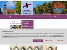 Screenshot der Domain evkirche-herrenberg.de