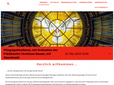 Screenshot der Domain evkirche-hoesel.de
