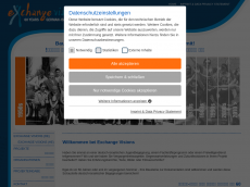 Screenshot der Domain exchangevisions.de