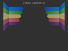 Screenshot der Domain exklusiv-kurzreisen.de