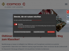 Screenshot der Domain exklusiv-leasing.de