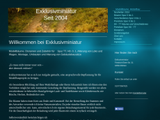 Screenshot der Domain exklusiv-miniatur.de