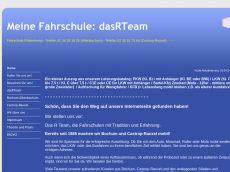 Screenshot der Domain fahrschule-wanisch.de
