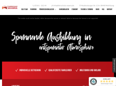 Screenshot der Domain fahrschule-wawra.de