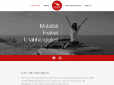 Screenshot der Domain fahrschulen-schubert.de