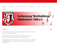 Screenshot der Domain fanfarenzug-niederzissen.de