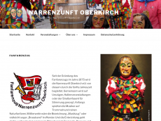 Screenshot der Domain fanfarenzug-oberkirch.de