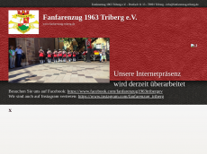 Screenshot der Domain fanfarenzug-triberg.de
