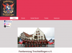 Screenshot der Domain fanfarenzug-trochtelfingen.de