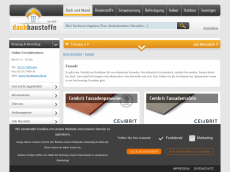 Screenshot der Domain fassadenbau-schraube.de