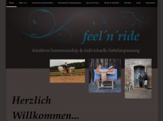 Screenshot von feelandride.de