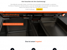 Screenshot der Domain feldkuechenshop.de