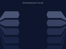 Screenshot der Domain ferienhaeuser-mv.de