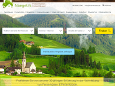 Screenshot der Domain ferienhaeuser-oesterreich.de