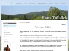 Screenshot der Domain ferienhaus-boerstler.de