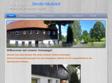 Screenshot der Domain ferienwohnung-nikolsdorf.de