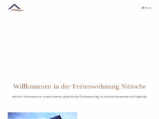 Screenshot der Domain ferienwohnung-nitzsche.de