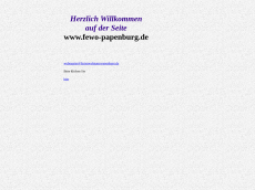 Screenshot der Domain ferienwohnung-papenburg.de