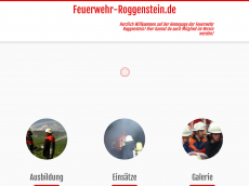 Screenshot von feuerwehr-roggenstein.de