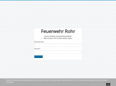 Screenshot der Domain feuerwehr-rohr.de