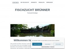 Screenshot der Domain fischzucht-bruenner.de