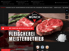 Screenshot der Domain fleischerei-norbert-muench.de