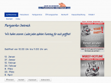 Screenshot der Domain fleischerei-oestreich.de
