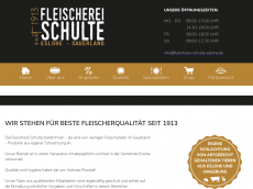Screenshot der Domain fleischerei-schulte-eslohe.de