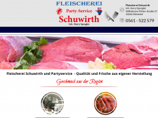 Screenshot der Domain fleischerei-schuwirth.de