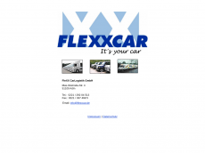 Screenshot der Domain flexxcar.de